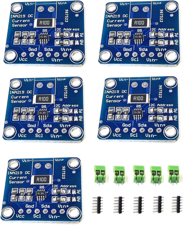 5pcs CJMCU-219 INA219 I2C Interface Zero Drift Current Monitoring Sensor Module for Raspberry Pi Arduino