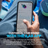 JLab 8+ IP55 100 Pop Party Portable Bluetooth Speaker, Navy, Hours of Playtime, Waterproofing, Detachable Loop Handle