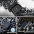 JJC 8 12 2 IP67 Slim Memory Card Case for SD TF and Nano SIM Cards, Waterproof Anti-Shock Anti-Dust, Compact Size