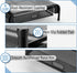 Metal Mesh Monitor Riser with Drawer - Desk Organizer for Optimal Viewing