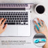 ELEMENTING 1 2 Mello Silicone Cushion Compatible with Apple Magic Mouse & (Marshmello White)