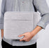 Lacdo 14 Inch Laptop Sleeve Case for HP Lenovo Dell ASUS Acer Chromebook 14, Water-Resistant, Gray