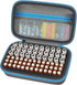 ALKOO Battery Organizer Case for AA AAA Batteries, Storage Holder Box with