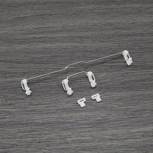Stabilizers with Raised Wire, 1 x 6.25u and 4 x 2u PCB Screw-in Stabilizers for GH60 87 Tenkeyless Mechanical Keyboard