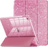 INFILAND for iPad 9th/8th/7th Generation Case 2021/2020/2019 10.2 inch, Glitter Slim Protective Cover