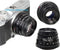 Fotasy Manual 35mm f1.6 APSC Lens for Fuji X Mount Mirrorless Cameras, Compatible with Fujifilm X-Pro2, X-Pro3, X-E2,