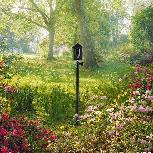 HOLACA Spike Pole Mount Ground Stake for Ring Stick Up Cam Battery HD Security Camera