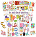 Pack 50 PCS ASL Stickers American Sign Language Vinyl Decals Waterproof Decorations Patches Laptop Bumper Water Bottles Computer Bicycle Luggage Cup Phone Case Skateboard by BIGZORO