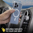 Scosche MagicMount Elite2 360 16/15/14/13/12 MEMSV Magnetic Phone Mount for Car Vent, MagSafe Phone Holder