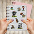 50 PCS Golf Stickers, Waterproof Vinyl Decals for Golfer Adults, Sports Lovers, Decorative Scrapbooking