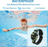 Waterproof AirTag Bracelet for Kids, Soft Silicone Hidden Holder Case Compatible with Apple AirTag, Adjustable Strap