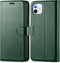 TUCCH Wallet Case for iPhone 11 - TPU Shockproof Inner Shell, PU Leather RFID Blocking Magnetic Stand Cover