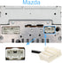 Yomikoo Aux Adapter, Car Stereo AUX Input & USB Charging Adapter for Mazda 2004-2008 M3, 2002-2008 M6, 1999-2003 323