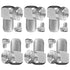 Right Angle Coaxial Connector, 12 Pcs RG6 F Type Female to Male Adapter for Wall Mounted TV