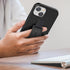 ENCASED 15 (2023) Hand Strap Grip Case, Designed for iPhone Case with Finger Loop Comfortable Silicone Phone Holder
