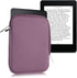 kwmobile 6" Neoprene e-Reader Pouch Size eReader - Universal eBook Sleeve Case with Zipper - Lavender