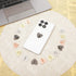 Qianyu 16 360Rotation Pcs Cell Phone Ring Holder Grips Finger Ring Stand Heart Cute Universal Adhesive Metal Hook