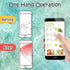Honoson 9 Pieces Cell Phone Grip Holder, Colorful Self-Adhesive Collapsible Finger Ring for Smartphone and Tablets