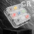 Kailh BOX Switch Tester Mechanical Keyboards 9-Key Switch Testing Tool with Keycap Puller and 18 O Rings, Navy Jade Red