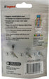 Legrand - OnQ Telephone Keystone Jack RJ25, Male to Male Connector, White, F9042WHV1