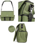 Lencca Waterproof Shoulder Messenger Camera Bag with Laptop Compartment for DSLR, Mirrorless Cameras