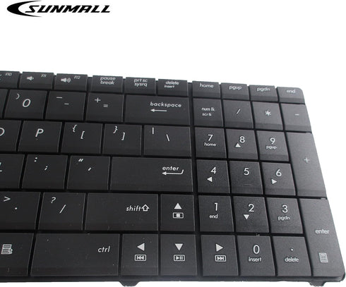 Keyboard Replacement Without Frame for Asus n53 k54l x55 x55u x55a x54c x54h x55vd x55c f55 f75 R500D R500DE R500N