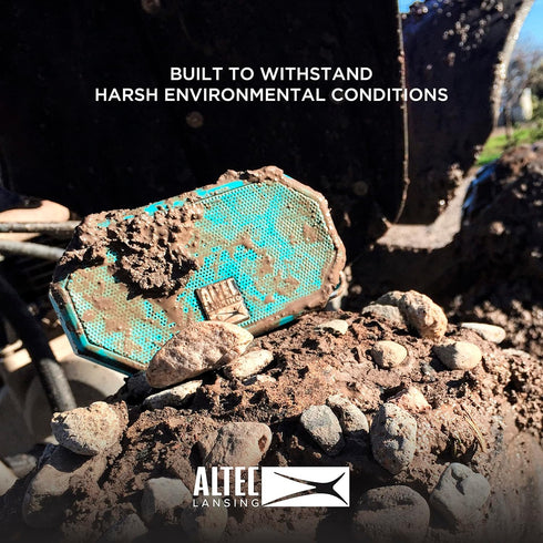 Altec Lansing Mini H2O, Waterproof Bluetooth Speaker, IP67 Certified, Floats in Water, Compact & Portable Speaker for