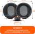 WC Freeze Maxwell Cooling Gel Earpads for Audeze Maxwell Headphones by Wicked Cushions - Black