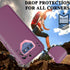YmhxcY 3-in-1 Heavy-Duty Protection Case for Galaxy Note 9 6.4 inch, with Flexible TPU Film and Camera Lens Film
