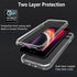 BESINPO Case for iPhone SE 2022/2020/8/7, Built-in Screen Protector, 360 Full Body Shockproof Protection Cover - Clear
