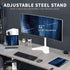 VIVO Single Monitor Desk Stand, Holds Screens up to 32 inch Regular and 38 inch Ultrawide, Adjustable Height, White,