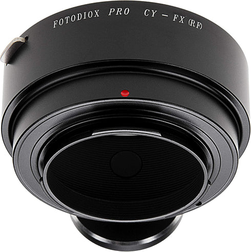 Fotodiox Pro Lens Mount Adapter, Contax/Yashica Lens to Fujifilm X Camera Body, Compatible with X-Pro1, X-E1