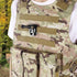 MOLLE Tactical Vest Base Connection Mount Hanging Buckle Molle Mount with 360 Degree Rotate Screw Swivel Mount Helmet kit for GoPro 12 11/10 /9/8/7/6/5/4, DJI Osmo Action,AKASO