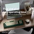 MPTOG 2.4G Set Wireless Keyboard and Mouse Combo, Full-Size with Number Pad, Long Battery Life, Plug Play for Office