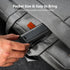 MiiKARE Airplane Travel Essentials Phone Holder, Universal Handsfree Mount with 360 Degree Rotation, Travel Must Haves