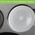 ACROPIX Universal 3 Inch Speaker Grills Mesh for Audio Subwoofer, 84x6.5mm Grille without Frame, White - 2 Pack