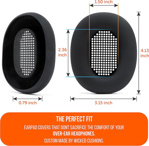 WC SweatZ XM5 Protective Headphone Ear Covers for Sony WH1000XM5, Sweatproof & Easily Washable, Only Compatible with