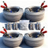 4PCS 100ft/30m Integrated BNC Video Power Cable ext. for Security Cameras, CCTV,