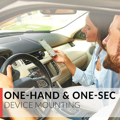 New 2024 Magnetic Cell Phone Holder for Car Vent, All-Metal Design for Any Smartphone (iPhone, Android, GPS),