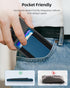 Magsafe Wallet for iPhone 16/15/14/13/12 Series, Magnetic 8-Card Holder with Adjustable Stand, RFID Blocking, Blue