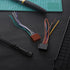 Qulkws 8+8 Pin Universal Car Radio Stereo Wiring Harness Car Audio Video Wire Cable Power Speaker Connector Radio