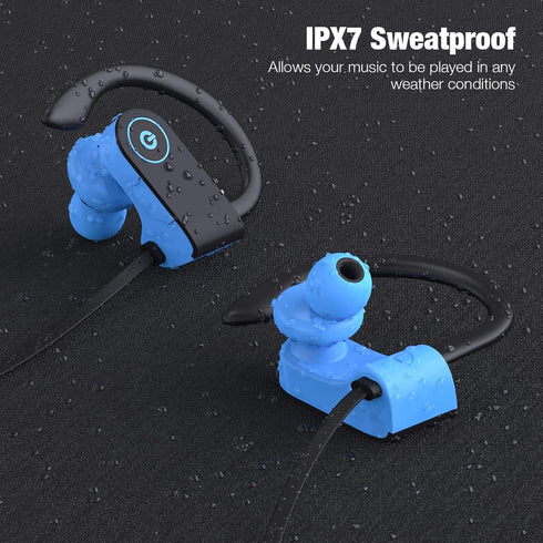 Boean Wireless Earbuds, Bluetooth 5.3 Headphones with 16Hrs Playtime, IPX7 Waterproof, Deep Bass Stereo Earbuds for