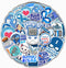 50 PCS Diabetes Awareness Stickers, Inspirational Vinyl Decals, Waterproof Decorative Labels for Bicycle, Laptop, Water