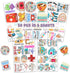 Pack 50 PCS Pharmacist Stickers Medicines Waterproof Decals Vinyl Medical Themed Graphics Pharmacy Patches Phone Case Laptop Water Bottles Accessories for Men Women Doctor Nurse by BIGZORO