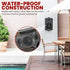 Pyle Indoor Outdoor Speakers Pair, 200 Watt Dual Waterproof 3.5” 2-Way Speaker System for Home, Boat, Marine