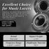 Warzone WZ35TW 3.8-Inch Super Tweeter Speaker, 4 Ohm, 850W Max Power, Aluminum Voice Coil for Pro Car Audio