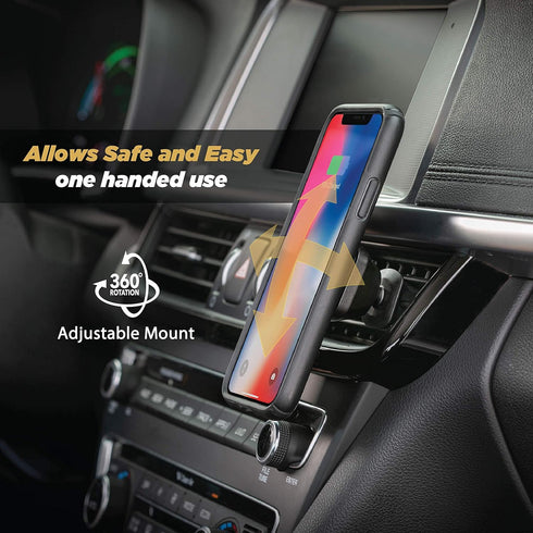 Scosche MMV-XCES0 MagicMount Select Magnetic Car Phone Holder - Strong Magnet Car Mount for iPhone and Android,