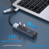 BENFEI 2-in-1 USB-C USB 3.0 to Gigabit Ethernet Adapter, 3-Port USB 3.0 Hub with RJ45, Compatible with MacBook