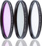 Ultimaxx Professional 3-Piece Multi-Coated Filter Set for Digital and Video Cameras with HD