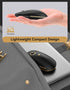 TECKNET Silent Wireless Computer Mouse, 2.4Ghz USB-A, 4800 DPI Ambidextrous Quiet Click Mouse for Travel